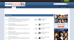 Desktop Screenshot of bangkokforum.com